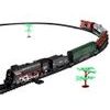 XXL vláčkodráha na baterie s kouřovými a světelnými efekty Steam Train