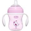 Chicco hrneček učíme se s držadly 200 ml růžová ptáček