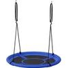 Houpací kruh modrý 100 cm - látková výplň