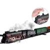 XXL vláčkodráha na baterie s kouřovými a světelnými efekty Steam Train