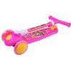 Dětská koloběžka Crazy Scooter se svítícími koly - růžová