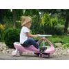 Ecotoys gravitační odrážedlo se svítícími koly Spinner - růžové