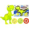 Projektor k malování ve tvaru dinosaura - zelený