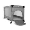 Dětská cestovní postýlka CARETERO ESTI se stahovací bočnicí graphíte