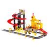 Majlo Toys parkovací garáž se zvuky + 8 autíček Building Parking