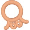 GiliGums Dětské silikonové kousátko Baby Octopus Teether, 3m+, meruňkova, 1 ks