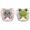 Dr Brown's Ortodontický dudlík Prevent zvířátka, 2ks, 0-6m