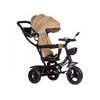 Ecotoys dětská tříkolka s otočným sedadlem Trike 2v1 béžová