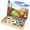 Vzdělávací magnetické puzzle s dinosaury