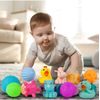 Senzorické hračky pro nejmenší Blocks Balls 16 kusů