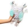 BabyOno Plyšová hračka s chrastítkem Owl Sofia