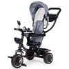 Ecotoys dětská tříkolka s otočným sedadlem Trike 2v1 šedá