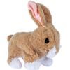 Plyšový králíček na baterie Princess Bunny hnědý