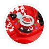 Ecotoys dětské vzdělávací chodítko Formule - červené
