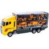 Nákladní auto se 6 stavebními stroji Building Truck
