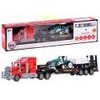 Nákladní autíčko s traktorem na dálkové ovládání R500 Truck červené