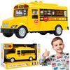 Dětský autobus se světlem a zvuky School Bus 1:20