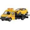 Auto/kamion Bburago odtahovka + auto - mix 6 barev
