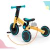 KINDERKRAFT 4TRIKE dětská skládací tříkolka 2v1 Sunflower Blue
