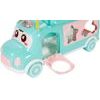 Interaktivní hrající autíčko s cimbálkami Happy Bus modré