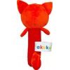 Plyšové chrastítko Liška