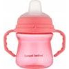CANPOL babies Hrneček se silikonovým pítkem FirstCup 150ml růžový