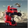Robot transformer - požární auto 2v1 Fire Truck na dálkové ovládání