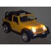 Terénní auto na dálkové ovládání Jeep Engine V8 1:16 žlutý