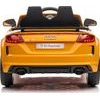 Elektrické auto Audi TTRS žluté