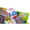 Haunger měkká autíčka s podložkou Cars in Town - 6 kusů