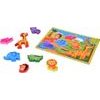 Dřevěné puzzle safari zvířata, 7 dílné