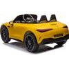 Elektrické autíčko Mercedes AMG SL63 žluté