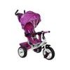 Majlo Toys dětská tříkolka Storm s gumovými koly fialová
