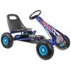 Dětská šlapací motokára s nafukovacími koly Formule 15 modrá