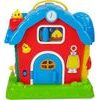 Dětská stodola pro zvířata se zvuky - červená