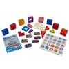 Doris magnetická stavebnice se 6 autíčky Magnetic Blocks 66 dílů