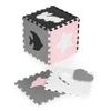 Ecotoys pěnová puzzle hrací deka Pink Puzzle 121 x 121 cm