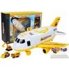 Interaktivní letadlo se stavebními stroji, světly a zvuky Engineering Airplane