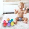 Senzorické míčky pro nejmenší Soft Rubber Ball 8 kusů