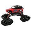 Auto na dálkové ovládání 4x4 s výměnnými koly Super Climber 1:18 červené