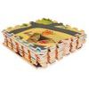 Ecotoys pěnová puzzle hrací deka Zvířátka 93 x 93 cm