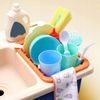 Doris dětský dřez s tekoucí vodou, nádobím a kuchyňkou Wash Up