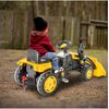 Dětský šlapací traktor s radlicí Active Pedal žlutý