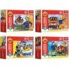Minipuzzle mini MAXI 20 dílků Hrdinský Požárnik Sam - mix 4 druhy