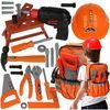 Sada dětského nářadí s vrtačkou na baterie v batůžku Tool Set