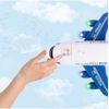 Interaktivní letadlo s autíčky, světly a zvuky DIY Airplane - modré