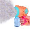 Bublifuk pistole na baterie Color Bubble - oranžová