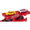 Odtahové auto s 8 autíčky a skluzavkou Heavy Truck červené