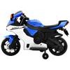 Dětská elektrická motorka Superbike modrá