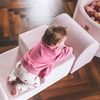 Pěnová hrací sada a domácí hřiště bez suchého bazénku 3 díly: bílá